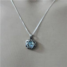 Load image into Gallery viewer, Hadar Designer Handmade 925 Silver Roman Glass Star of David  2 in 1 Pendant (as