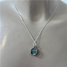 Load image into Gallery viewer, Hadar Designer Handmade 925 Silver Roman Glass Star of David  2 in 1 Pendant (as