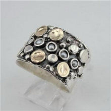 Load image into Gallery viewer, Hadar Designers Pearl Ring 9k Gold 925 Silver 5,5.5,6,6.5,7,8,9 Handmade (I r487