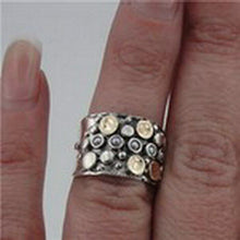 Load image into Gallery viewer, Hadar Designers Pearl Ring 9k Gold 925 Silver 5,5.5,6,6.5,7,8,9 Handmade (I r487