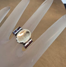 Load image into Gallery viewer, Hadar Designers Garnet cz Ring 9k Brushed yellow Gold 925 Silver 7,8,9,10 (ms)y