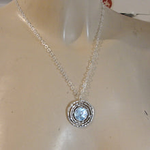 Load image into Gallery viewer, Hadar Designers Roman Glass Pendant Handmade 925 Sterling Silver (as 150666)