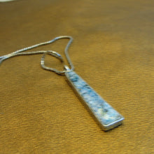 Load image into Gallery viewer, Hadar Designers Roman Glass Pendant 925 Sterling Silver Handmade (as 518210)