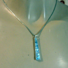 Load image into Gallery viewer, Hadar Designers Roman Glass Pendant 925 Sterling Silver Handmade (as 518210)