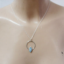 Load image into Gallery viewer, Roman Glass Pendant 925 Sterling Silver Handmade Hadar Designers (as 150277)