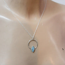 Load image into Gallery viewer, Roman Glass Pendant 925 Sterling Silver Handmade Hadar Designers (as 150277)