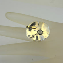 Load image into Gallery viewer, Zircon Ring 9k Yellow Gold Sterling Silver 7,7.5,8,9,10 Hadar Designers(MS 942)y