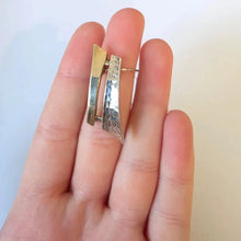 Load image into Gallery viewer, Modern Pendant 9k Yellow Gold Sterling Silver Minimalistic Hadar Designers ()Last