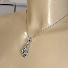 Load image into Gallery viewer, Opal Pendant 9k Yellow Gold 925 Silver Handmade Artistic Hadar Designers ()Last