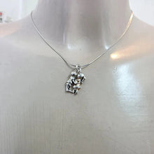 Load image into Gallery viewer, Pendant 925 Sterling Silver Young LOVE Gift Handmade Hadar Designers ()Last