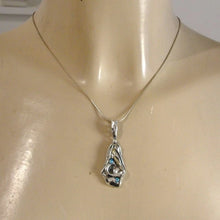 Load image into Gallery viewer, Opal Pendant 9k Yellow Gold 925 Silver Handmade Artistic Hadar Designers ()Last