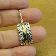 Load image into Gallery viewer, Zircon Pendant 9k Yellow Gold Sterling Silver Handmade Hadar Designers ()Last