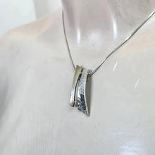 Load image into Gallery viewer, Modern Pendant 9k Yellow Gold Sterling Silver Minimalistic Hadar Designers ()Last