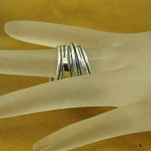 Load image into Gallery viewer, Zircon Ring 9k Yellow Gold 925 Silver 6,7,8,9,10 WILD Hadar Designers (Ms r641)