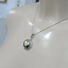 Load image into Gallery viewer, Hadar Designers 9k Yellow Gold Sterling Silver Zircon Impressive Pendant (Ms)Y