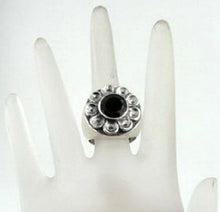 Load image into Gallery viewer, Red Garnet Ring 7.5, 8 Handmade 925 Sterling Silver Hadar Designers (H) LAST