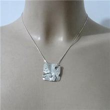 Load image into Gallery viewer, Hadar Designers NEW &quot;Wild&quot; 925 Sterling silver Handmade white Zircon Pendant (MS
