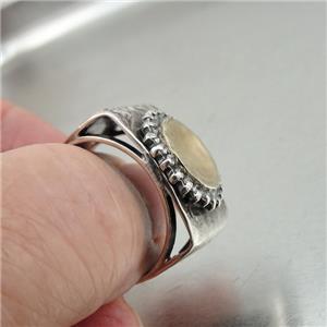 Hadar Designers  Zircon Ring 7,8,8.5,9 Handmade 9k Yellow Gold 925 Silver ()SALE