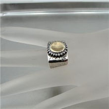Load image into Gallery viewer, Hadar Designers  Zircon Ring 7,8,8.5,9 Handmade 9k Yellow Gold 925 Silver ()SALE