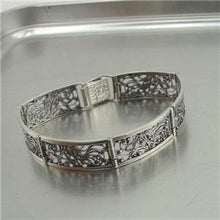 Load image into Gallery viewer, Hadar Designers 925 Sterling Silver Ring 6,7,8,9,10 Modern Filigree Handmade (S)