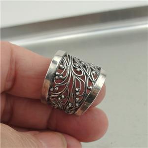 Hadar Designers 925 Sterling Silver Ring 6,7,8,9,10 Modern Filigree Handmade (S)