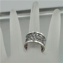Load image into Gallery viewer, Hadar Designers 925 Sterling Silver Ring Filigree 6,7,8,9,10 Modern Handmade (S)
