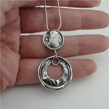 Load image into Gallery viewer, Hadar Designers 925 Sterling Silver Pendant Unique Modern Handmade Art (MS