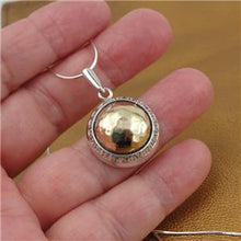 Load image into Gallery viewer, Hadar Designers 9k Yellow Gold Sterling Silver Zircon Earrings Pendant Set (Ms)Y