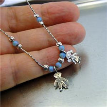 Load image into Gallery viewer, Hadar Designers Charm Delicate Handmade Sterling Silver Blue Opal Bracelet SALE