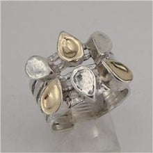 Load image into Gallery viewer, Hadar Designers Handmade 9k Yellow Gold 925 Sterling Silver Ring 6,7,8,9 (I r449