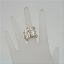 Load image into Gallery viewer, Hadar Designer Handmade 9k Yellow Gold 925 Silver Pearl Ring 6,7,8,9,10 (I r416)