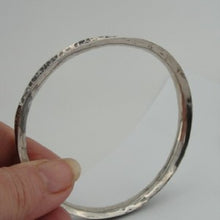 Load image into Gallery viewer, Hadar Designers 925 Sterling Silver Bangle Bracelet Handmade Wild Art (H) SALE