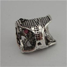 Load image into Gallery viewer, Hadar Designers Tourmaline Ring  6,7,8,9,10 Handmade 925 Sterling Silver (H 144)