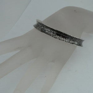 Hadar Designers 925 Sterling Silver Bangle Bracelet Handmade Wild Art (H) SALE