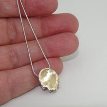 Load image into Gallery viewer, Hadar Designers Hamsa Pendant Handmade Charming 9k Gold Sterling Silver  (I n) Y
