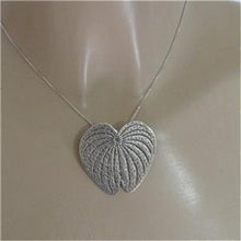 Load image into Gallery viewer, Hadar Designers 925 sterling Silver Handmade Large Lotus Pendant (H) SALE