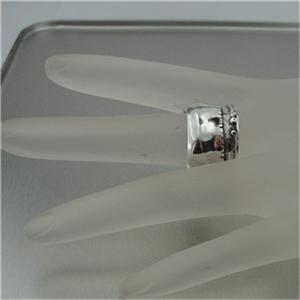 Hadar Designers 925 Sterling Silver Ring size 7, 7.5 Great Handmade (H )LAST