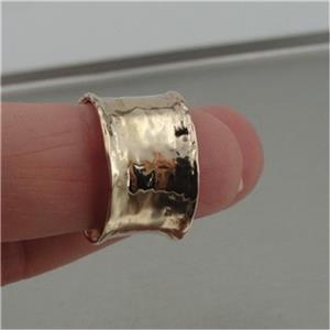 Hadar Designers Handmade 9k/14k Yellow/Rose Gold Wedding Ring 6,7,8,9 (I r107)