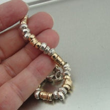 Load image into Gallery viewer, Hadar Designers  14k Yellow Gold Fil Sterling Silver Bracelet Handmade (I b198)