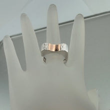 Load image into Gallery viewer, Hadar Designers 9K Rose Gold Sterling Silver Ring size 7,8.5,9 Handmade (dk)SALE