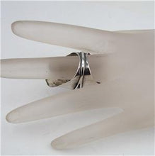 Load image into Gallery viewer, Hadar Designers NEW Artist 925 Sterling Silver Pearl MOP Ring 7,8,9,10 (H 174