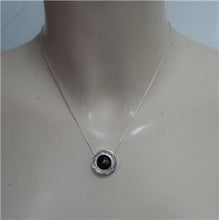 Load image into Gallery viewer, Hadar Designers NEW Handmade 925 Sterling Silver Red Garnet Pendant (H) SALE