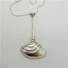 Load image into Gallery viewer, Hadar Designers 925 Sterling Silver Large Pendant NEW Handmade Artistic (H 400