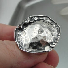 Load image into Gallery viewer, Ring 925 Sterling Silver  size 7.5,8 Handmade Artistic Hadar Designers (H) LAST