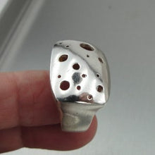 Load image into Gallery viewer, Hadar Designers Handmade 925 Sterling Silver Ring sz 7, 7.5, 8, 8.5 (H)Last
