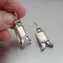 Load image into Gallery viewer, Hadar Designers Handmade 9k Yellow Gold 925 Sterling Silver Earrings (H) SALE