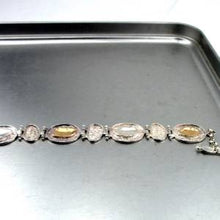 Load image into Gallery viewer, Hadar Designers Handmade 9k Yellow Gold 925 Sterling Silver Bracelet (I b162b)