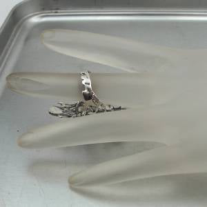 Hadar Designers Handmade Sterling Silver Tourmaline Ring size 6,7,8,9,10 (H 1588