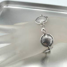 Load image into Gallery viewer, Hadar Designers Handmade Artistic Hammered 925 Sterling Silver Bracelet (H) SALE