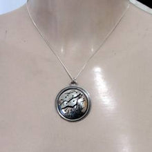 Load image into Gallery viewer, Hadar Designers Rustic WILD Handmade Solid 925 Sterling Silver Pendant (H) SALE